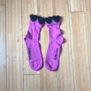 Dr Martens Heart Detail Cotten Blend Socks